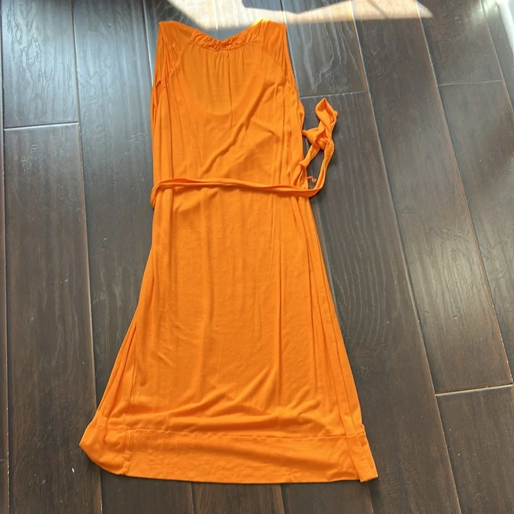 J.Crew Orange Sleeveless Dress, size Medium